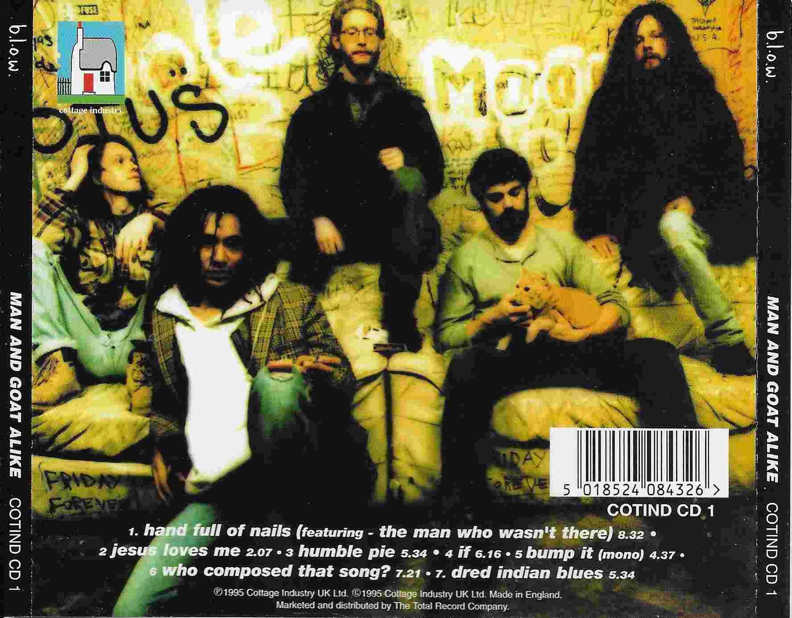 Back cover of COTINDCD 1
